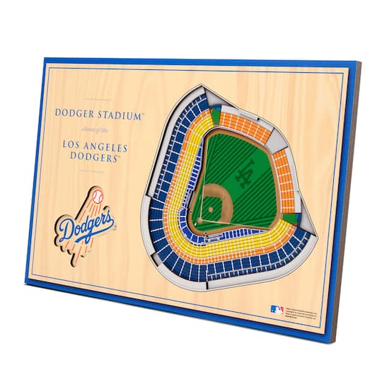 Baseball 3D StadiumViews Desktop Display By Youthefan in Los Angeles Dodgers | 12" x 8" x 0.375" | Michaels®